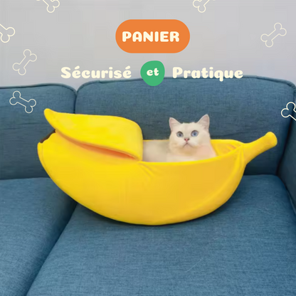 Panier en forme de banane